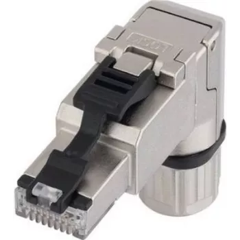LAPP ED-IE-90-6A-PN-20-FC Angled Cat.6A Industrial RJ45 Field-Termination Connector 21700638