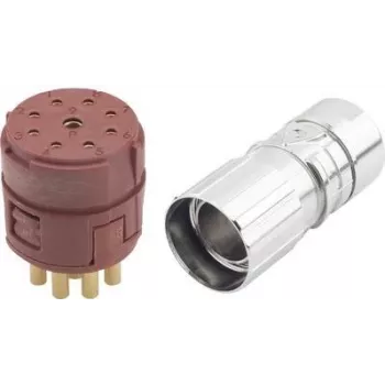 LAPP EPIC® M23 8+1-Pole Female Connector Kit with Screw Termination, IP67 75009698