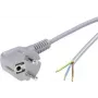 LAPP Power Connection Cable Schuko Plug to Open End Grey 3m H05VV-F 3G1.5 70261138