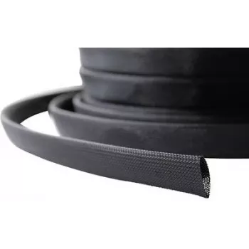LAPP SILVYN® BRAID PA6 Braided Sleeve, 18-26 mm Bundling Diameter, 10 m, Black 61721263