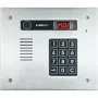 Laskomex CP-2513R INOX Stainless Steel Audio Door Panel with RFID, 13 Apartments, Horizontal, Flush-Mounted, Silver
