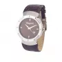 Laura Biagiotti LB0033M-04 Men's Quartz Analog Watch 40mm Black Dial Genuine Leather Strap