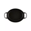 Le Creuset Signature Oval Roaster 31 cm Black Enamelled Cast Iron (4.7L)