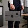 LEAN 31033 Expandable Document Organizer A4 13 Compartments Grey