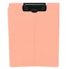 LEAN A4 Clipboard with Cover, Metal Clip, Pink Plastic