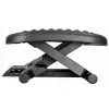 LEAN Adjustable Ergonomic Office Footrest with 3 Levels of Massage Protrusions, Black