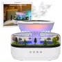 LEAN Air Humidifier Aroma Diffuser Rain Effect LED Light with Power Supply