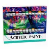 LEAN Artistic Acrylic Paint Set 24 Colors 12 ml
