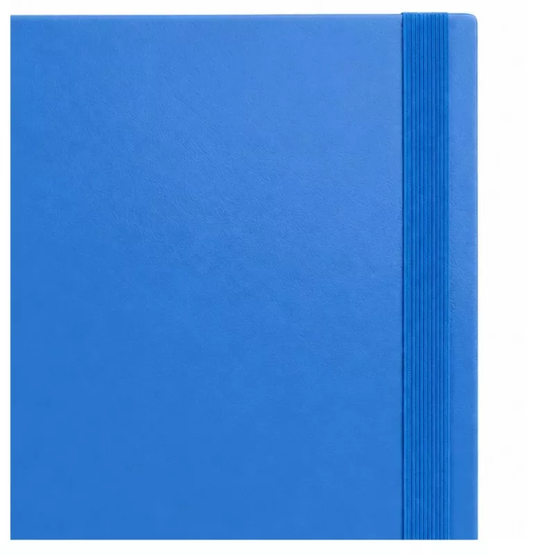 LEAN Blue A4 Office Folder with Elastic Band, 4.5 cm Spine, Laminated Cardboard, 450 Sheet Capacity