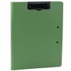 LEAN Board with Cover Two Clips A4 Plastic Green