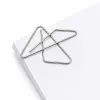 LEAN Butterfly Metal Paper Clips for Documents, Office, 24 mm, 100 pcs
