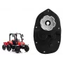 LEAN CARS 24V 12000 RPM Motor with Reduction Gearbox for BLT-206 Ride-On Vehicle