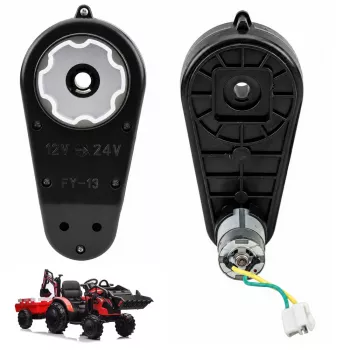 LEAN CARS 24V Gearbox Motor RPM-12000 for SX2068 Battery-Powered Vehicle
