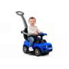 LEAN CARS 614W Toddlers Ride On Push Along with Parent Handle - Blue