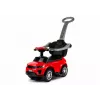 LEAN CARS 614W Toddlers Ride On Push Along with Parent Handle - Red