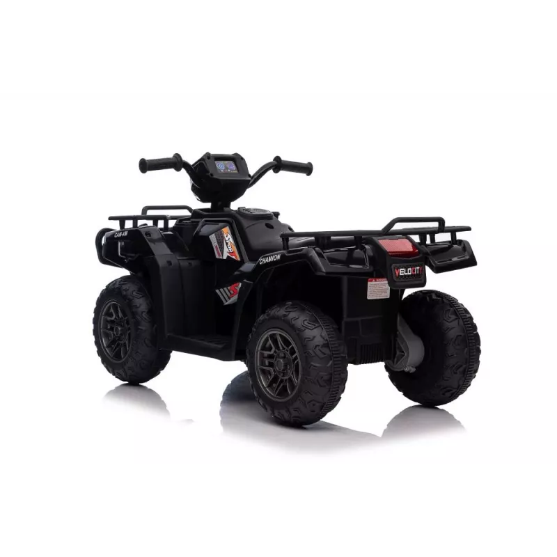 LEAN CARS 6V Battery-Powered Quad JC915 Black