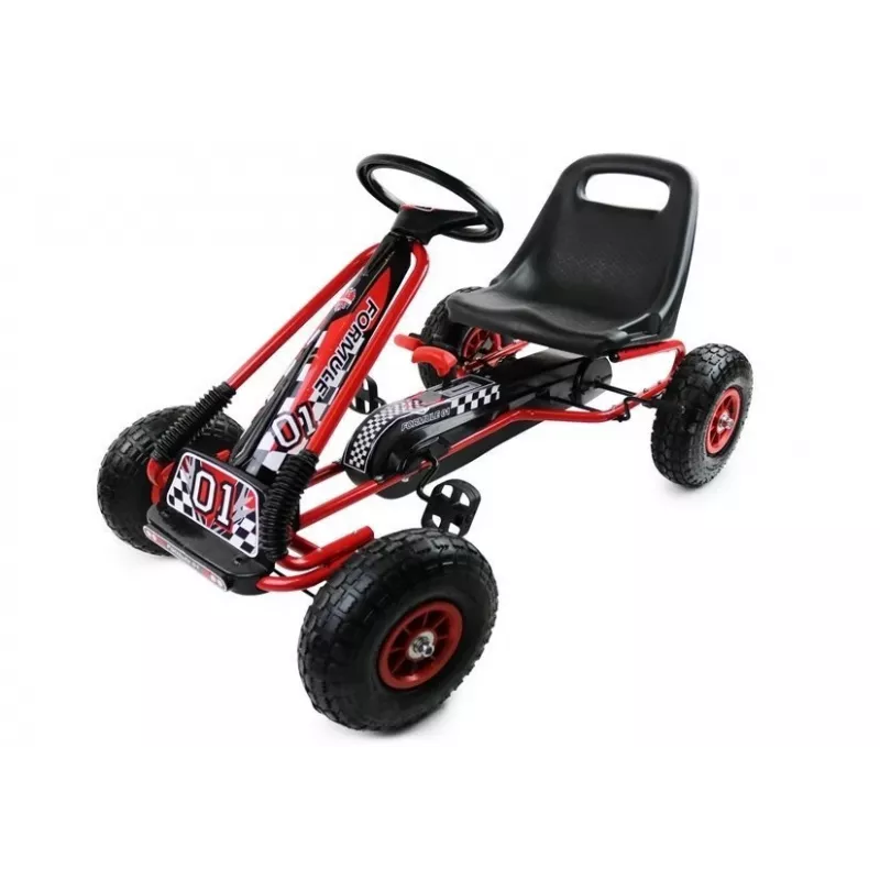 LEAN CARS A-15 GO KART Red