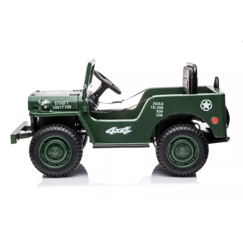 LEAN CARS Battery Car JH-103 Army Green 4x4