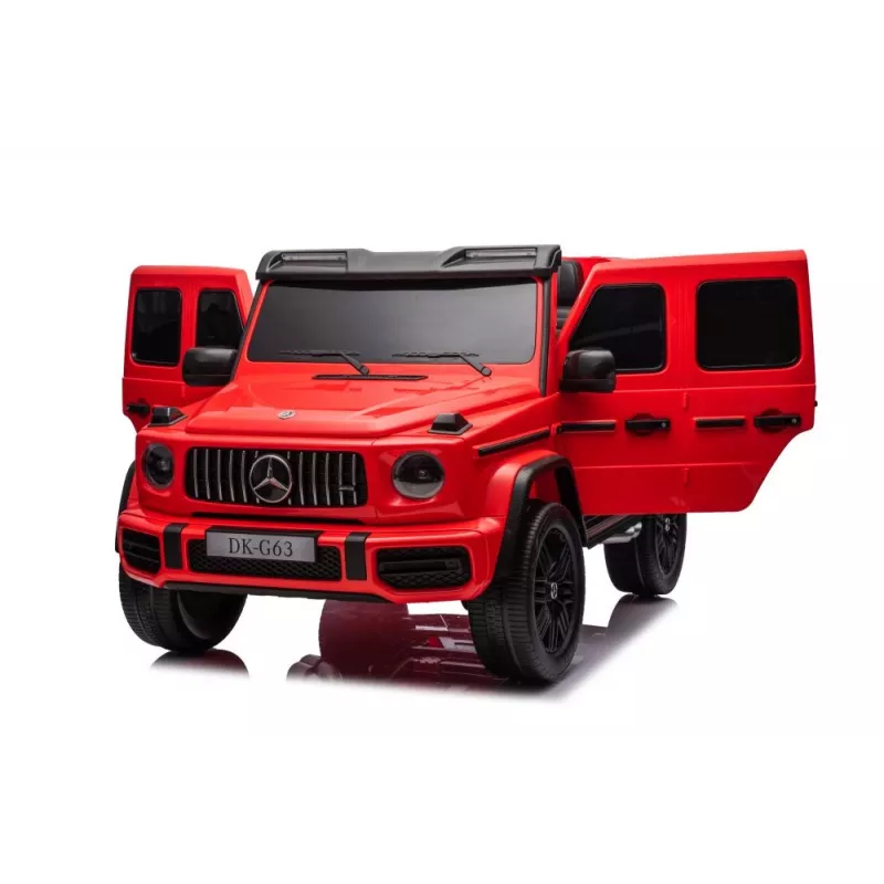 LEAN CARS Battery Car Mercedes G63 XXL Red 4x4