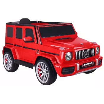 LEAN CARS Battery Operated Car Mercedes G63 S306-1 Red
