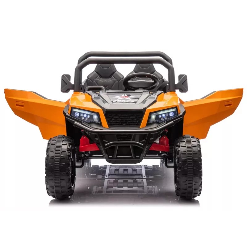 LEAN CARS Battery Operated Vehicle 6 Wheels XB-1038A 4x4 24V Orange