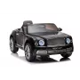 LEAN CARS 12V Bentley Mulsanne Electric Ride-On Car for Kids, Gloss Black, Remote Control, MP3, LED Lights, EVA Wheels, 3-6 Years, Max 30 kg