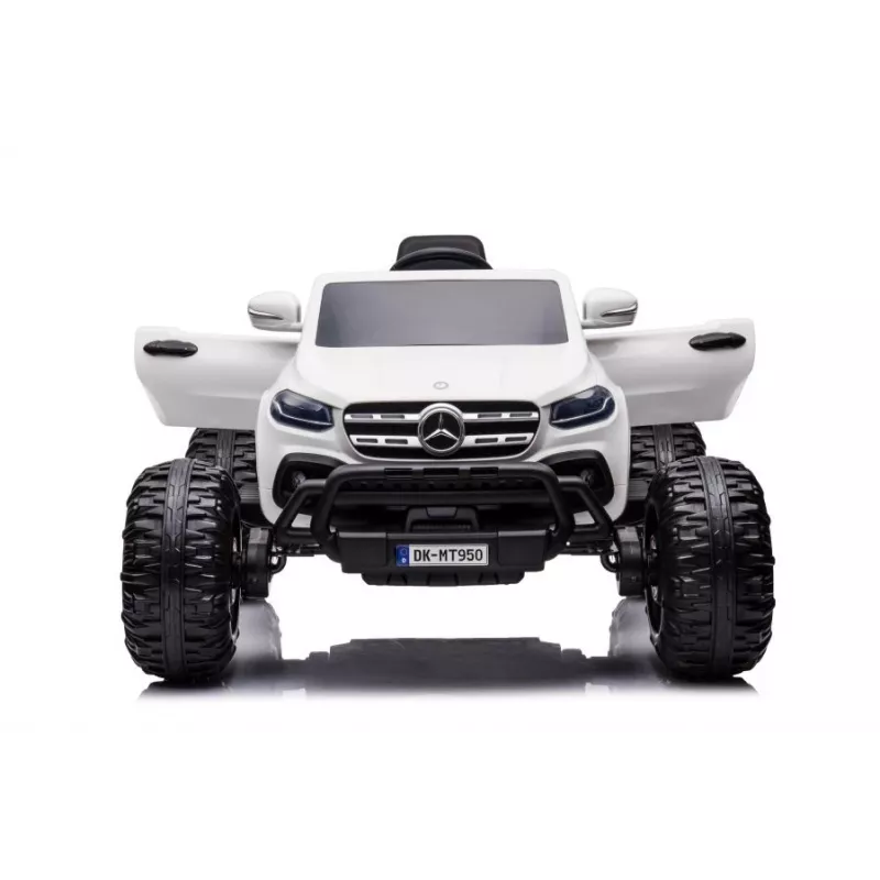 LEAN CARS Battery-Powered Car Mercedes DK-MT950 4x4 White