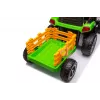 LEAN CARS Battery-Powered Tractor BBH-030 Green 12V Ride-On with Parental Remote Control