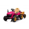 LEAN CARS Battery-Powered Tractor BBH-030 Pink