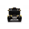 LEAN CARS Battery-Powered Truck Mercedes XMX622 Yellow LED Lights