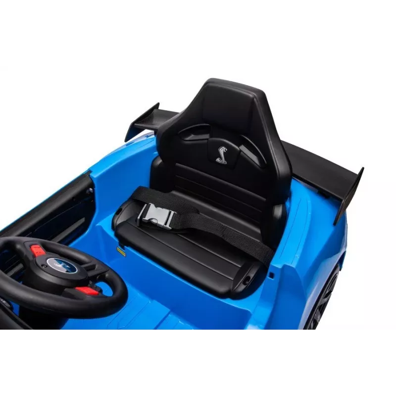 LEAN CARS Battery-Powered Vehicle Ford Mustang GT500 Shelby Blue