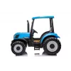 LEAN CARS Battery Tractor A011 24V Blue – Ride-On Toy with 2x200W Motors, Remote Control, LED Lights, Bluetooth