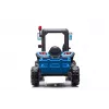 LEAN CARS Battery Tractor BLT-206 Blue 12V Ride-On with Trailer and Remote Control