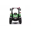 LEAN CARS Battery Tractor BLT-206 Green with Detachable Trailer, 12V Ride-On for Kids 3-8 Years, 2x45W, EVA Wheels, Remote Control