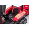 LEAN CARS Battery Tractor BLT-206 Red, 12V 7Ah, 2x35W, Kids Ride-On with Remote Control & Trailer