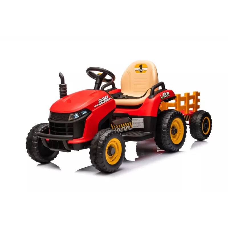 LEAN CARS BBH-030 Red Battery Tractor