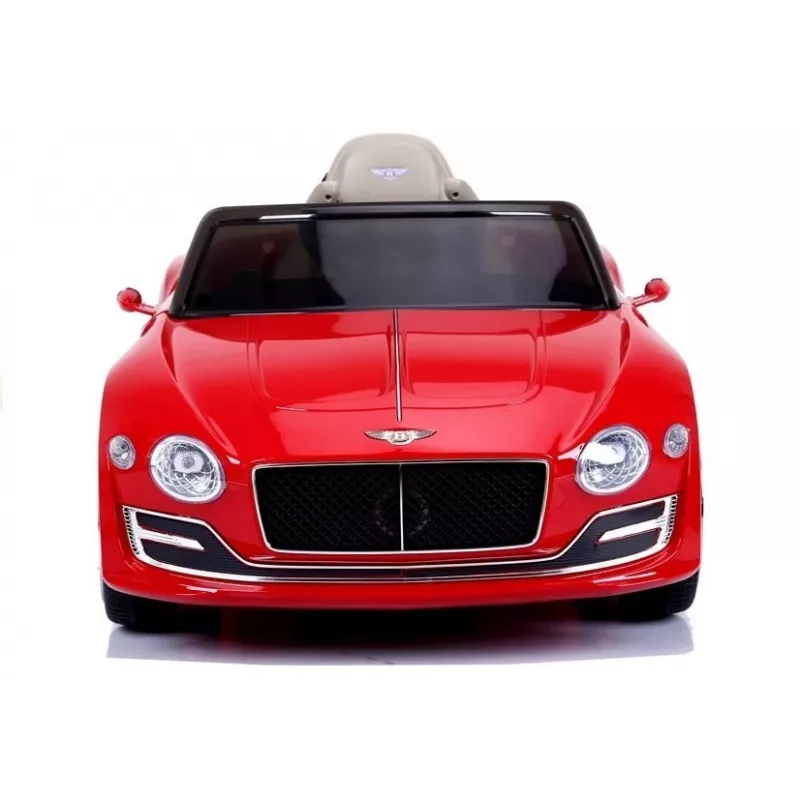 LEAN CARS Bentley Continental GT 12V Electric Ride-On Car - Red Painted