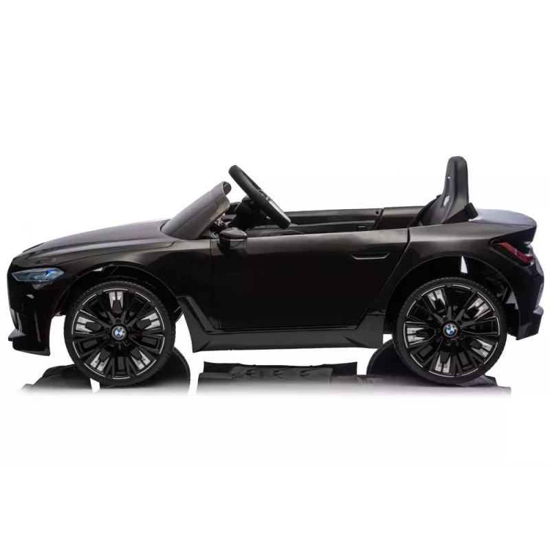 LEAN CARS BMW i4 4x4 Electric Ride-On Car Black