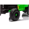 LEAN CARS CH9959B Battery Operated Tractor with Trailer Light Green 24V