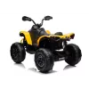 LEAN CARS DK-CA002 12V 10Ah 4x4 Yellow Battery Quad