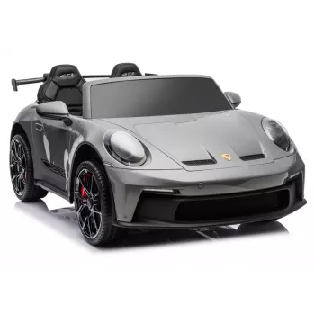 LEAN CARS DK-P911 Porsche GT3 24V Battery-Operated Ride-On Car Grey