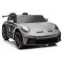 LEAN CARS DK-P911 Porsche GT3 24V Battery-Operated Ride-On Car Grey