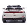 LEAN CARS DK-P911 Porsche GT3 24V Battery-Operated Ride-On Car White