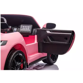 LEAN CARS DK-P911 Porsche GT3 24V Pink Battery-Operated Ride-On Car