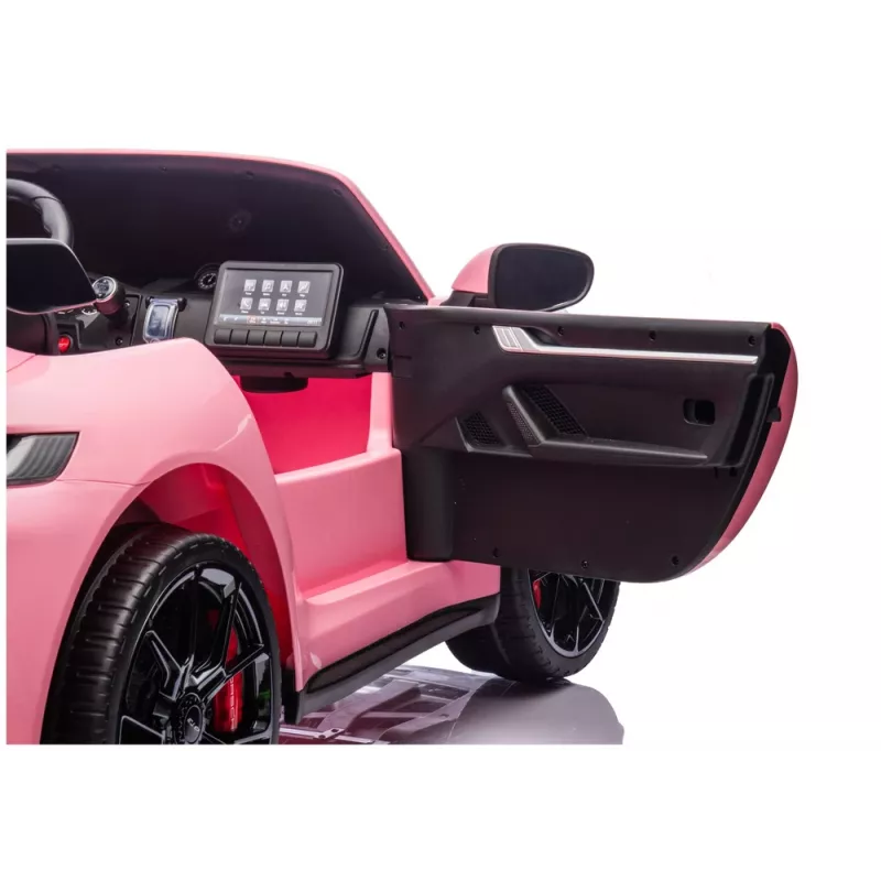 LEAN CARS DK-P911 Porsche GT3 24V Pink Battery-Operated Ride-On Car