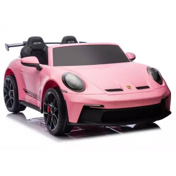 LEAN CARS DK-P911 Porsche GT3 24V Pink Battery-Operated Ride-On Car