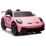 LEAN CARS DK-P911 Porsche GT3 24V Pink Battery-Operated Ride-On Car