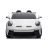 LEAN CARS DK-P911 Porsche GT3 Battery-Operated Ride-On Car White