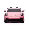 LEAN CARS DK-P911 Porsche GT3 Pink Battery-Owned Ride-On Car