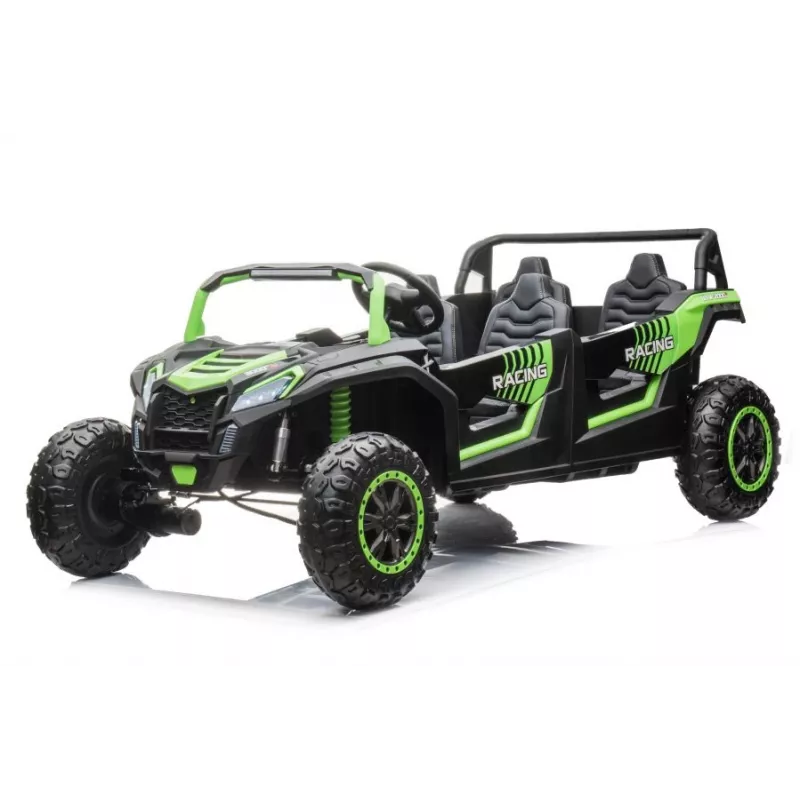 LEAN CARS Electric Ride On Buggy A033 4x4 24V Green
